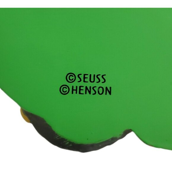 Cat In Hat Christmas Ornament Wreath Monkey Dog Scarf Dr Seuss Henson Vintage - Picture 6 of 7